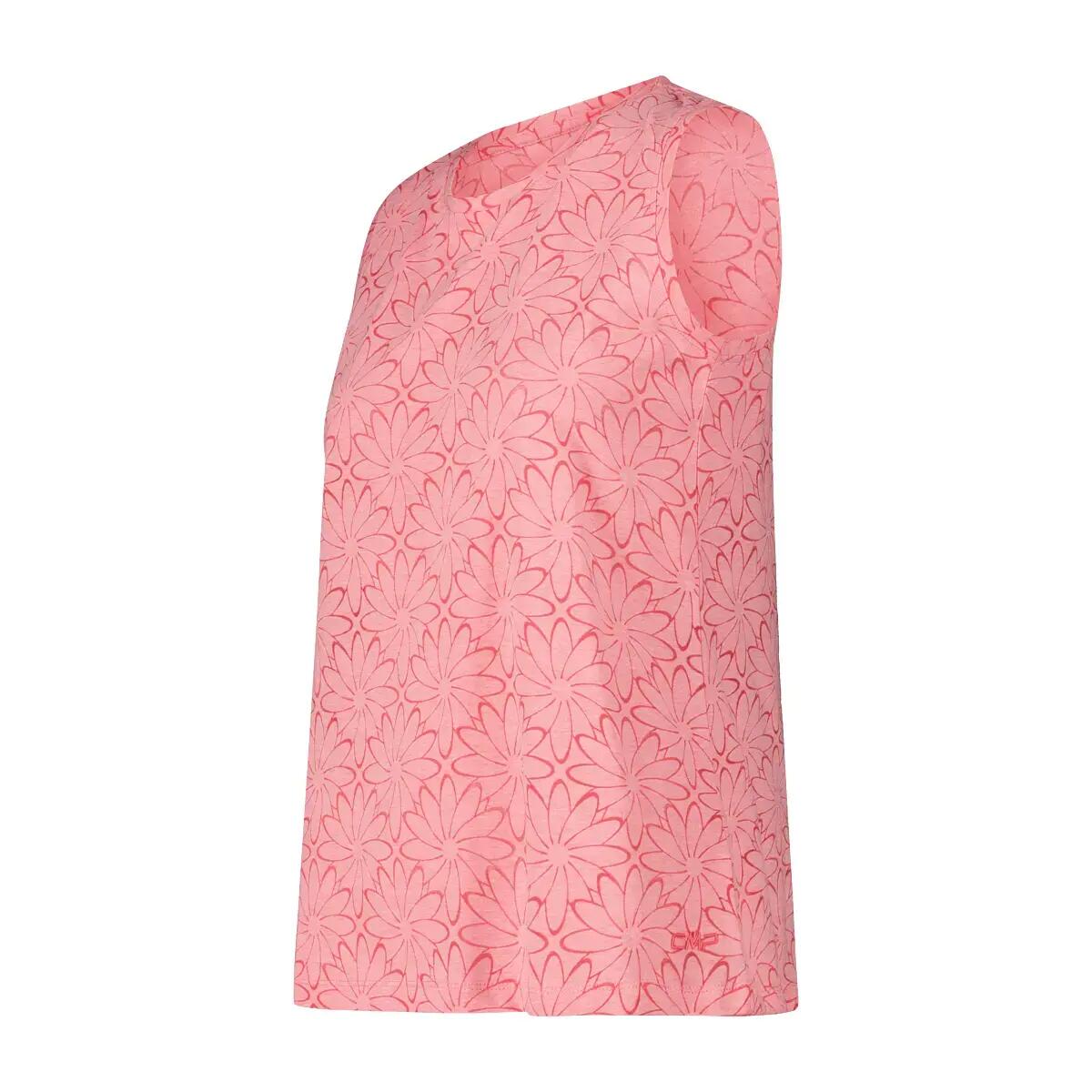 Débardeur en jersey délavé avec imprimé floral femme CMP 3/3