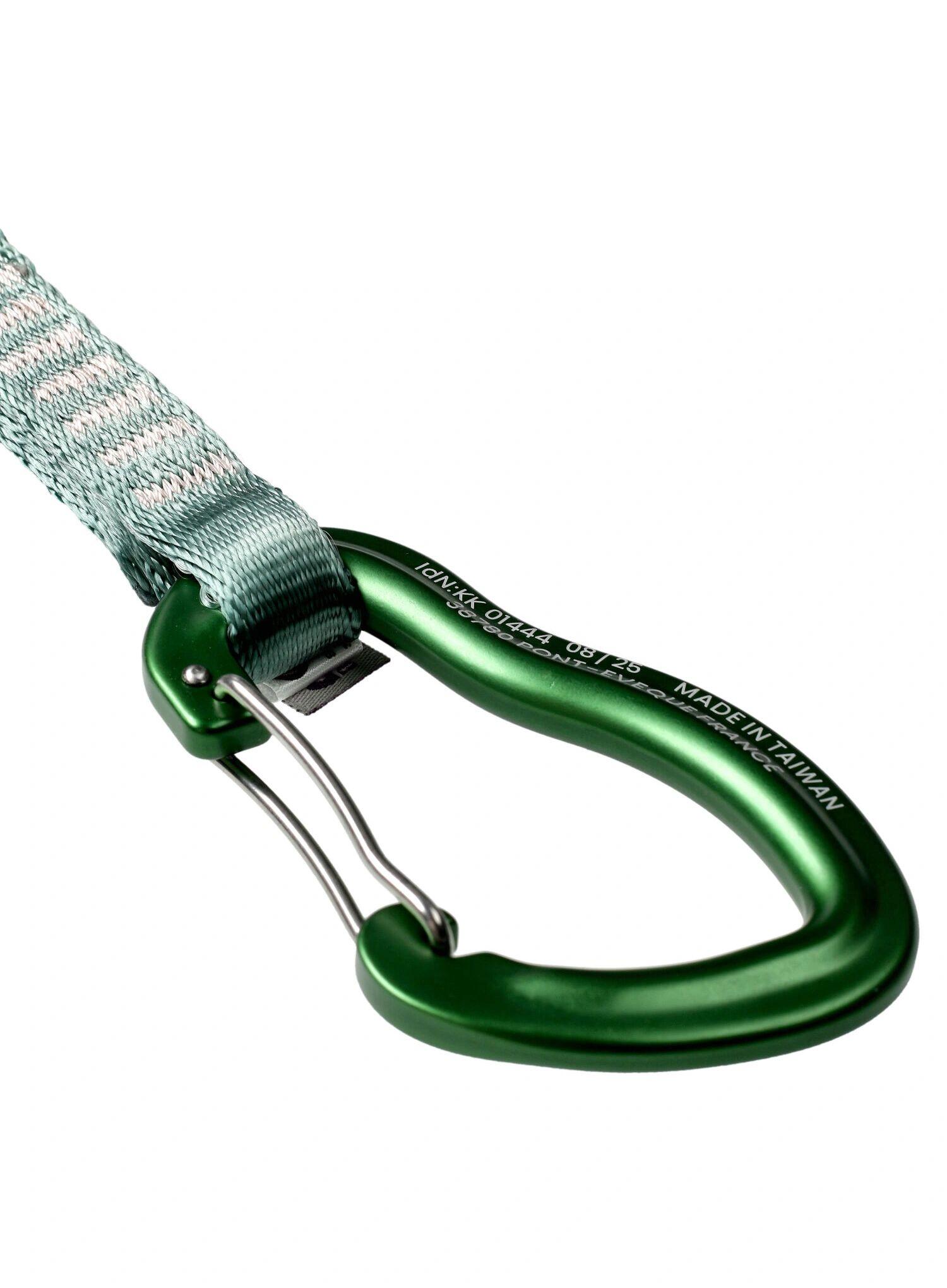 Ekspresy wspinaczkowe Beal Zest 11 cm x 5 pieces - green 5/7