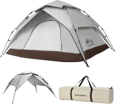 Waterdichte instant tent met upf50+ beschermingsfactor rockbros