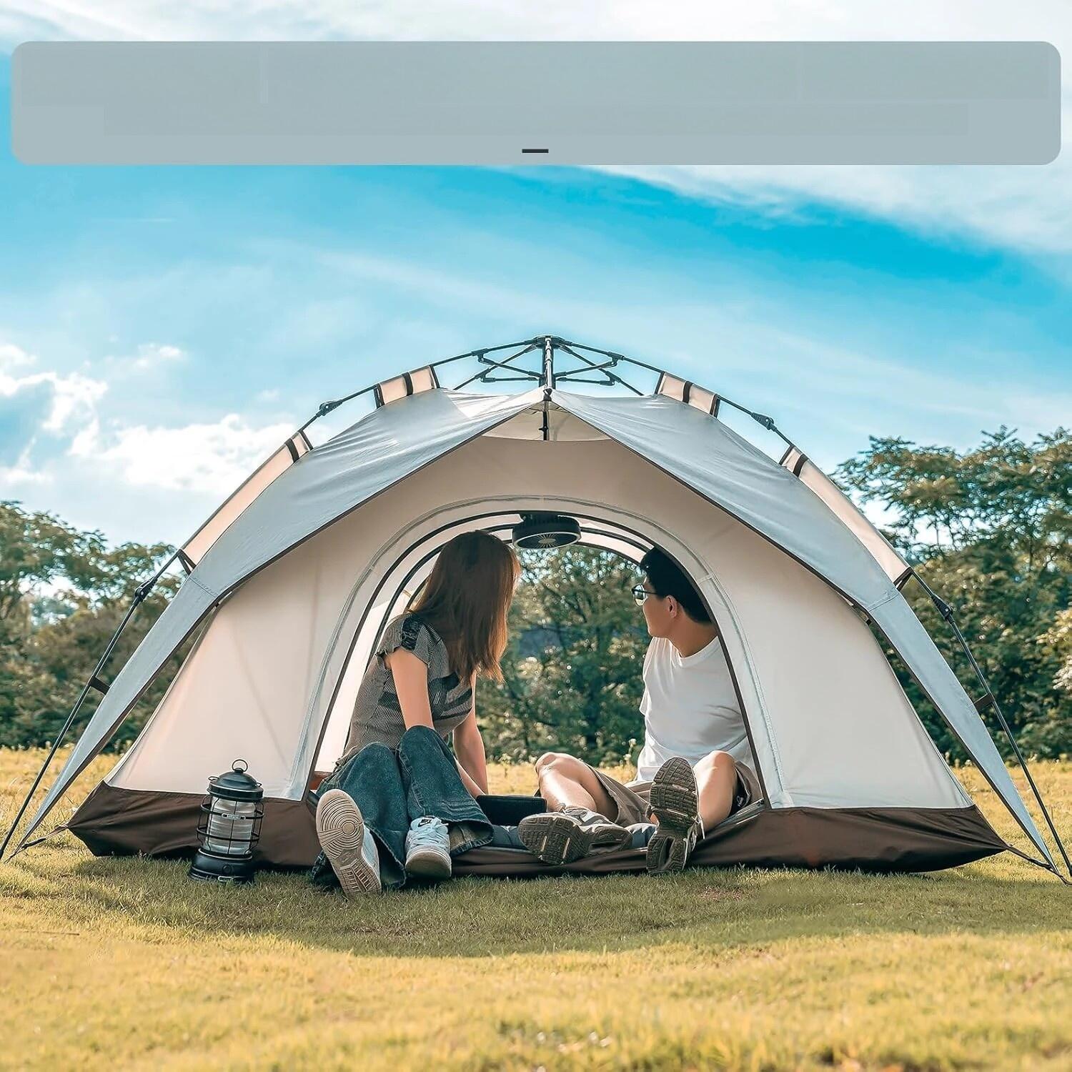 Tenda istantanea impermeabile UPF50+ ROCKBROS 3/5