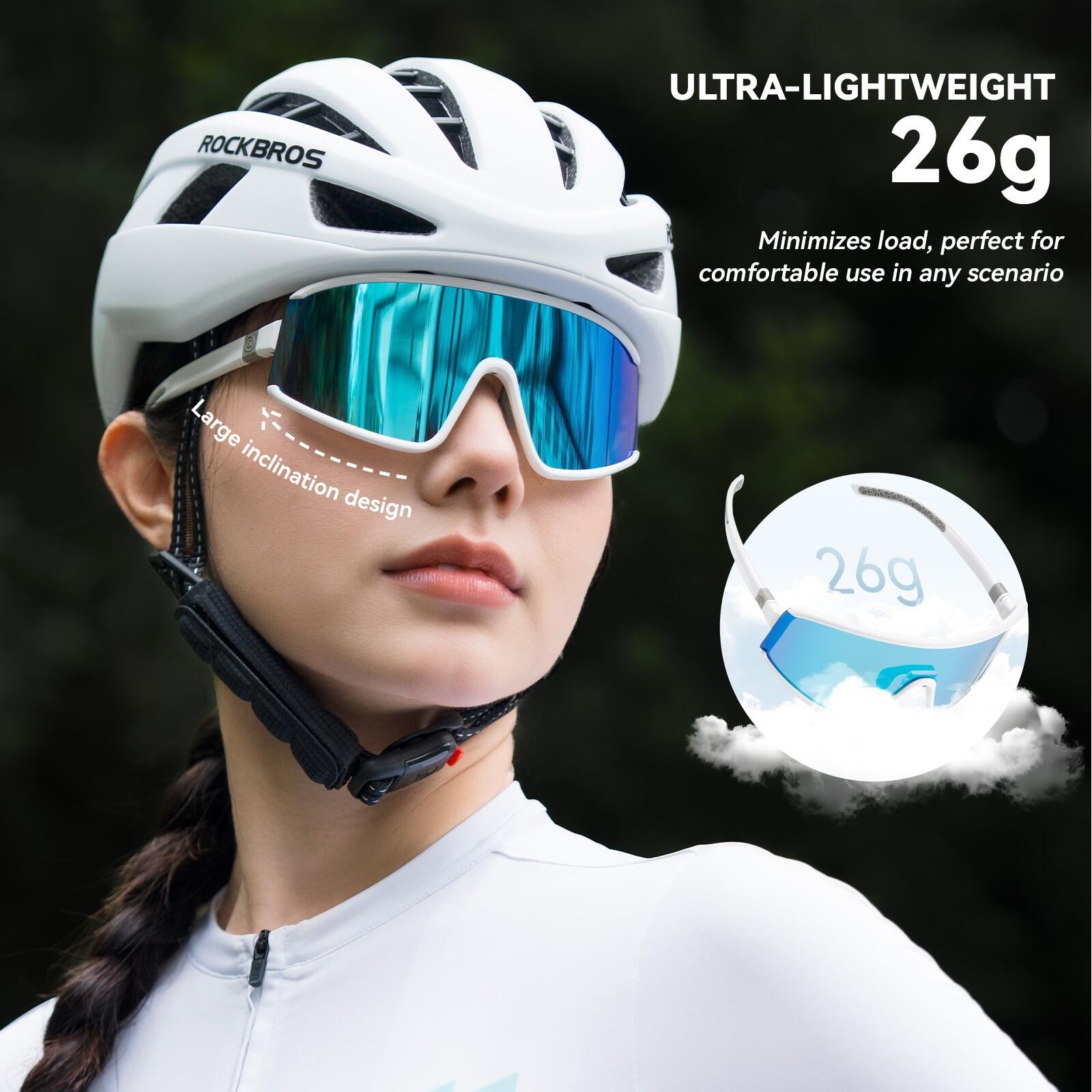 ROCKBROS Polarisierte Radbrille Ultraleicht 6/8