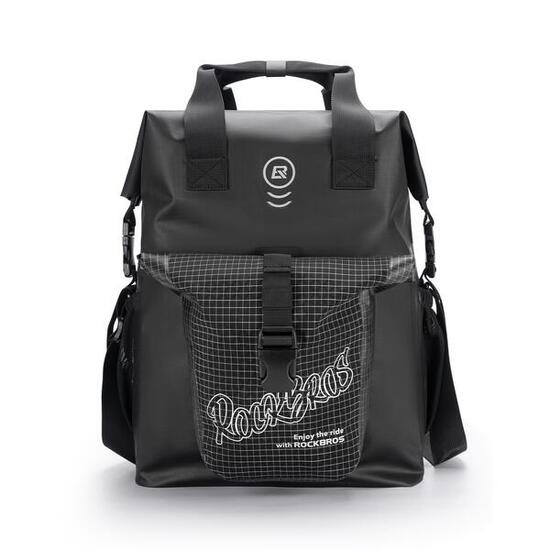 Sac de guidon enroulable étanche pour vélo ROCKBROS