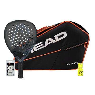 Pack head speed pro x paletero core padel ultimate black