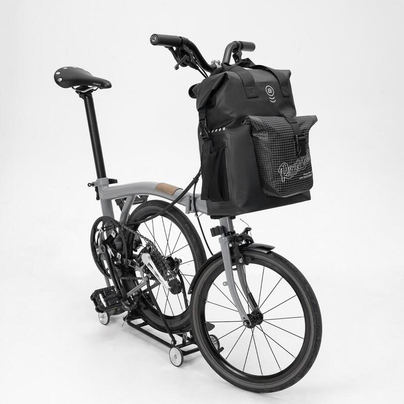 Geantă de ghidon impermeabilă tip roll-up pentru biciclete ROCKBROS