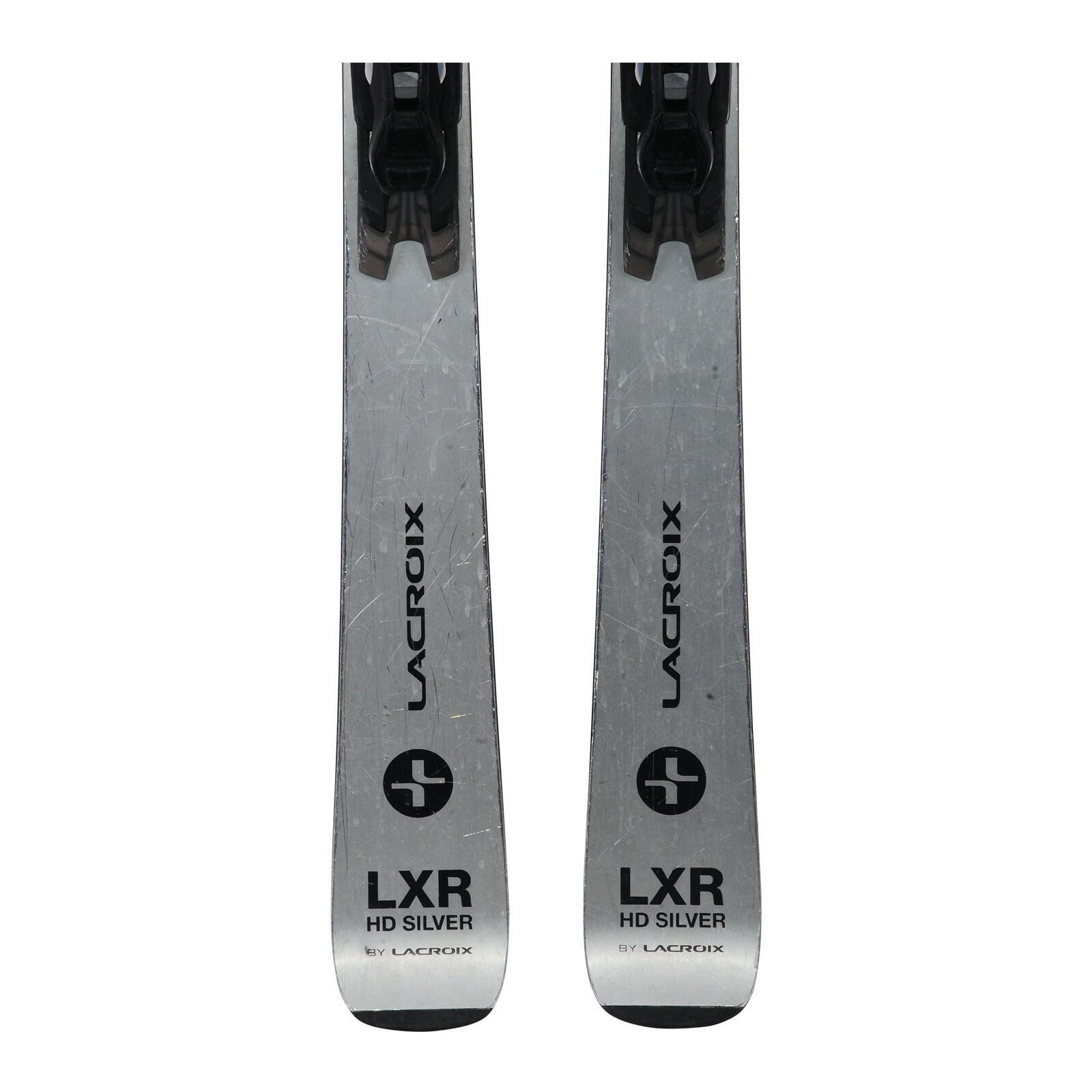RECONDITIONNE - Ski Lacroix Lxr Hd Silver + Fixations 4/4