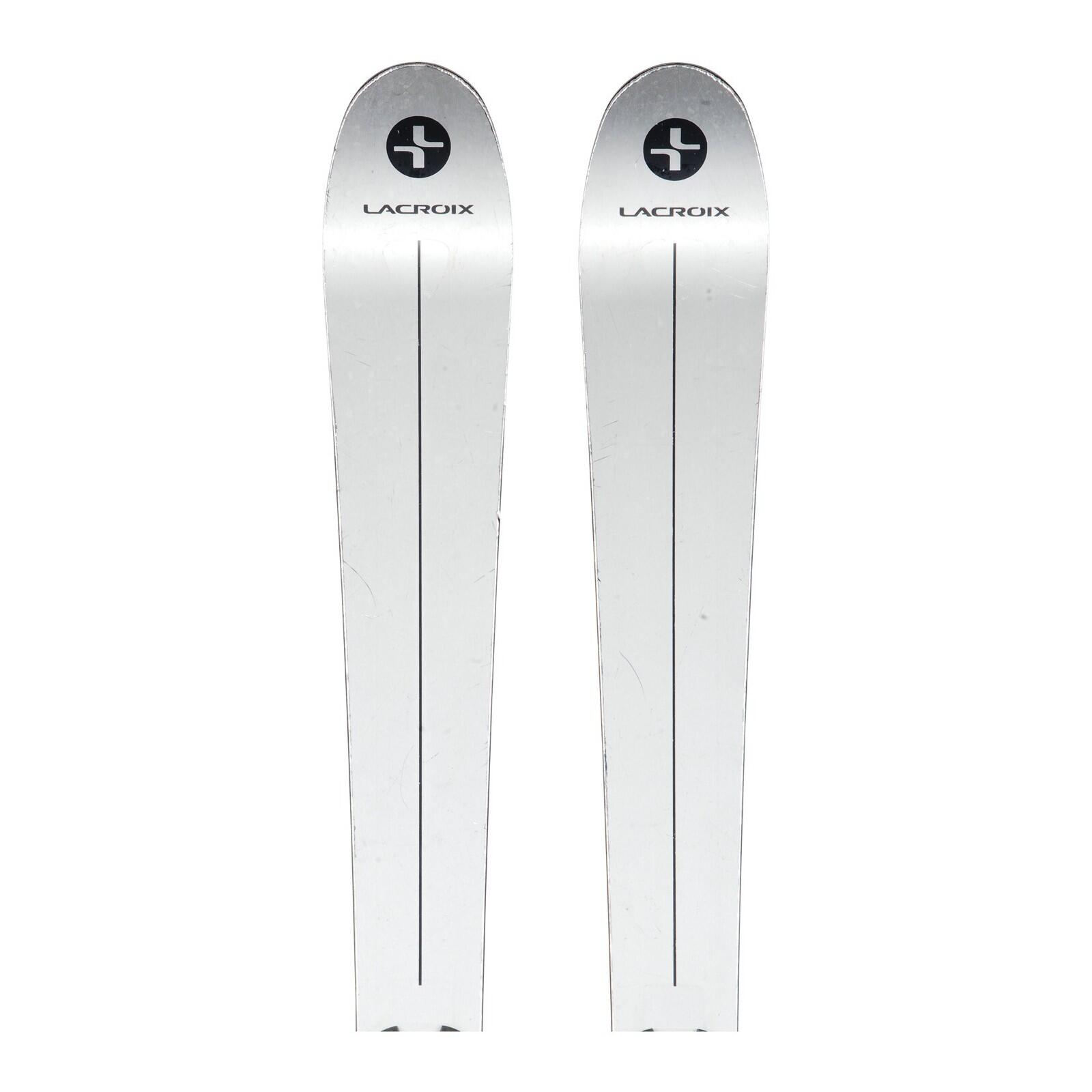 RECONDITIONNE - Ski Lacroix Lxr Hd Silver + Fixations 2/4