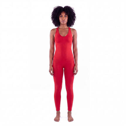 Lange jumpsuit voor dames, verkrijgbaar in diverse kleuren.