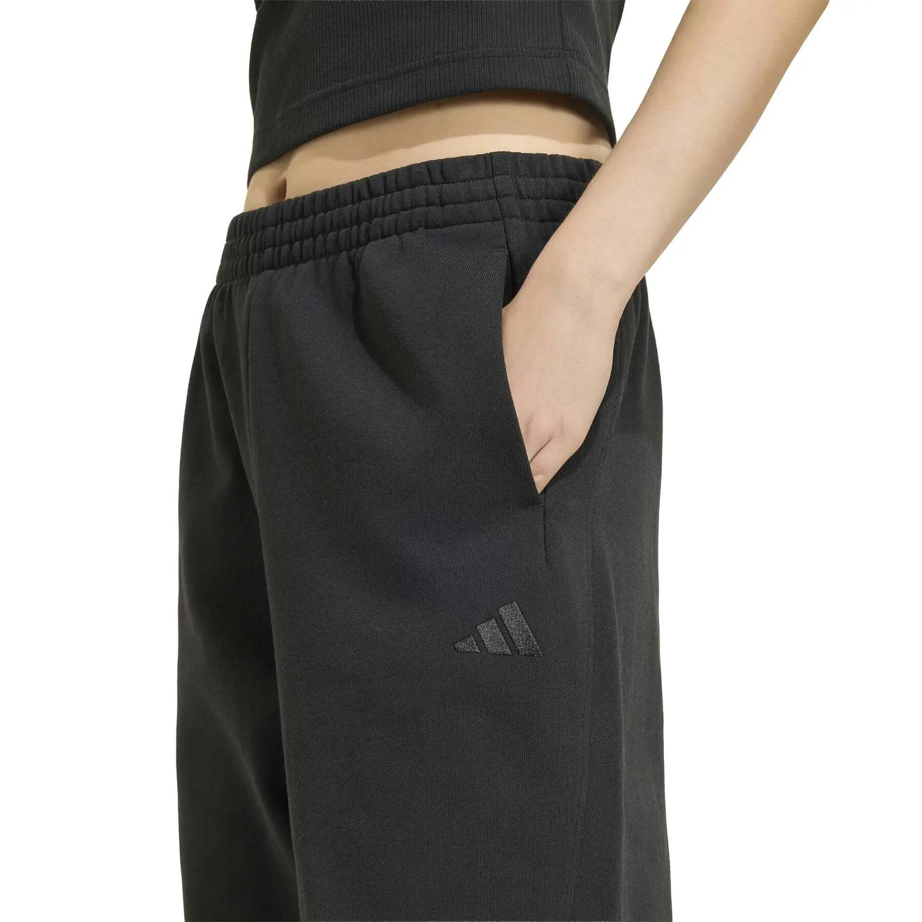 Pantalon de jogging loose femme adidas Small Logo Cuffed 6/6