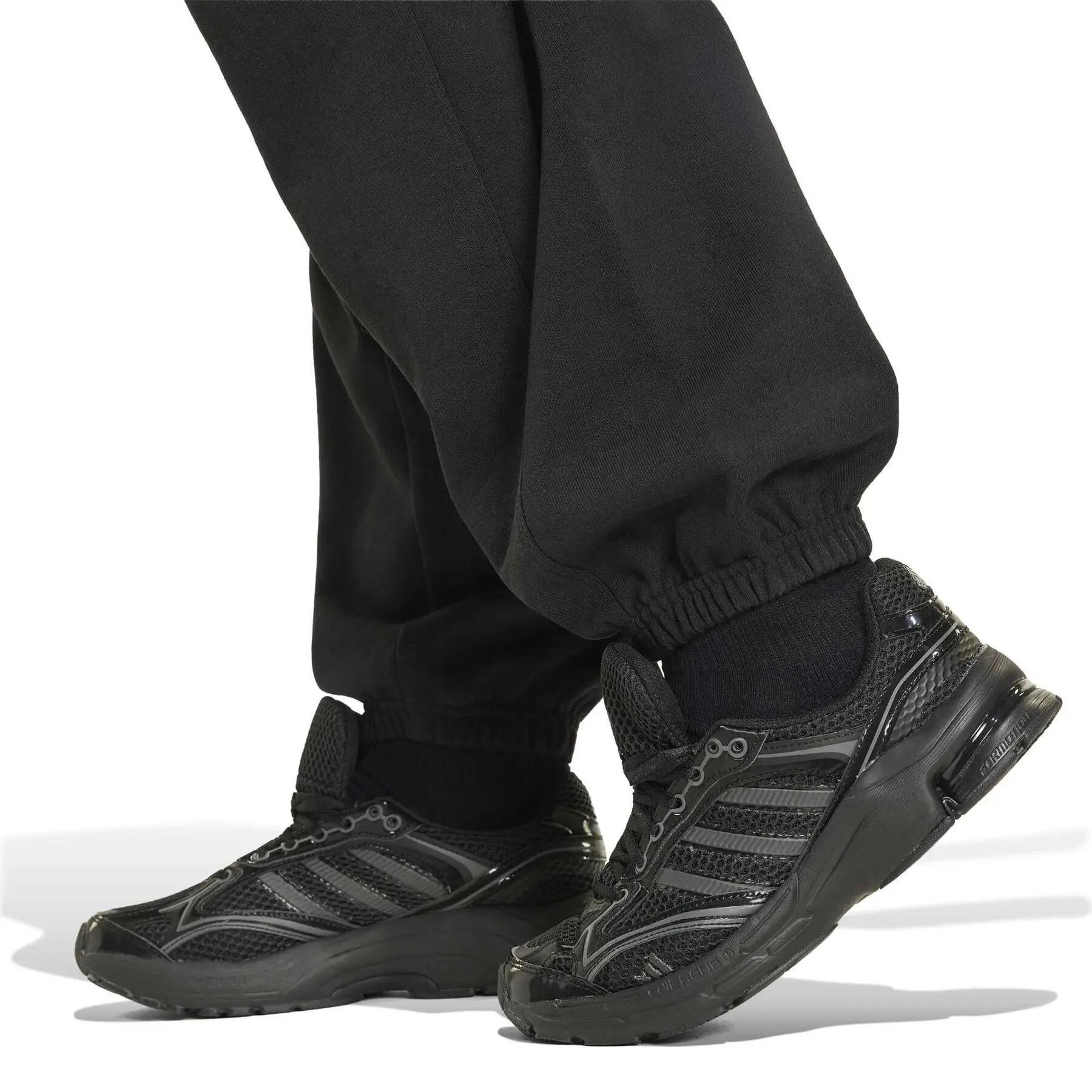 Pantalon de jogging loose femme adidas Small Logo Cuffed 5/6