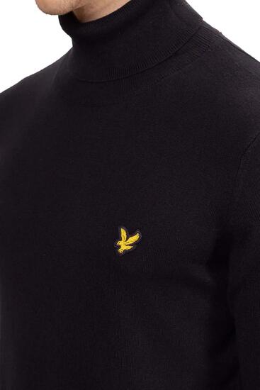 Rollkragenpullover aus Merino-Baumwolle Lyle & Scott