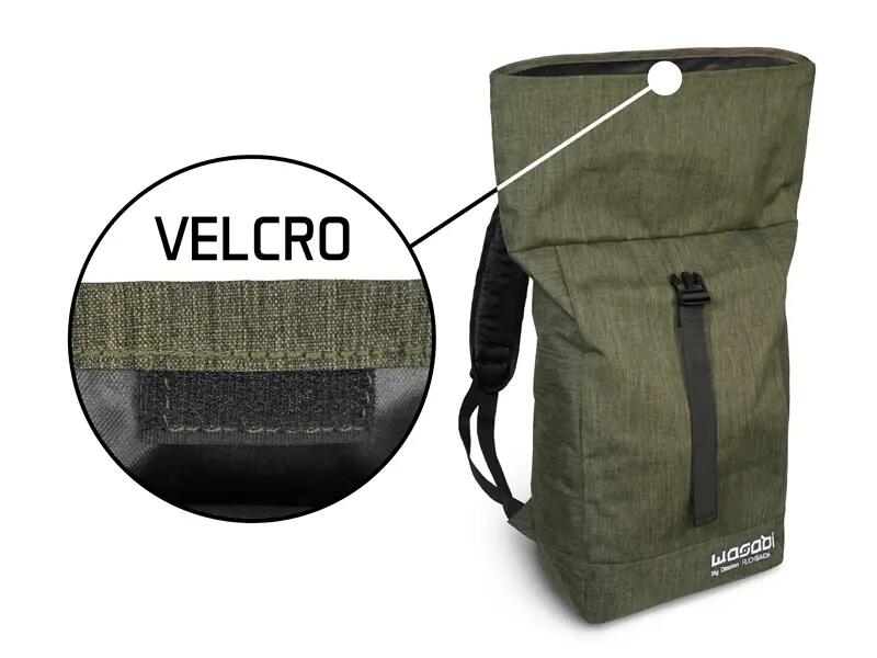 Mochila WASABI Al. 42 x An. 25 x Prof. 14 cm - 15 litros - Senderismo, acampada 4/9