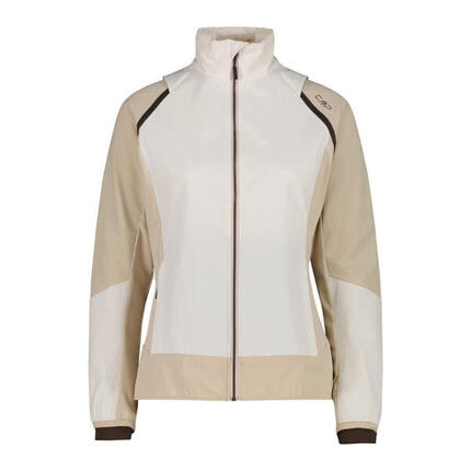 Damen Funktionsjacke WOMAN JACKET HYBRID WITH DETACHABLE