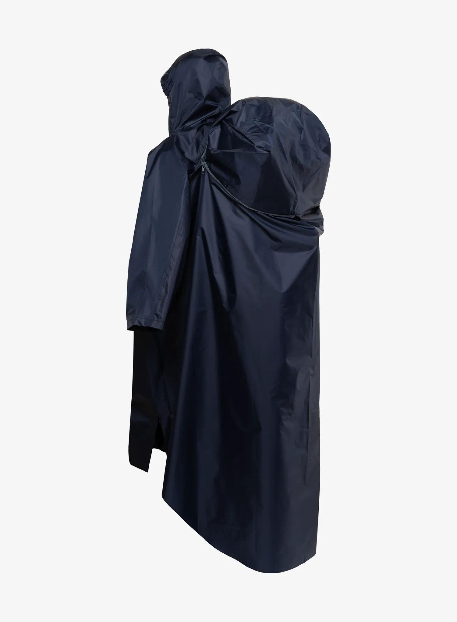 Peleryna turystyczna Trekmates Deluxe Full Zip Poncho - navy 2/5