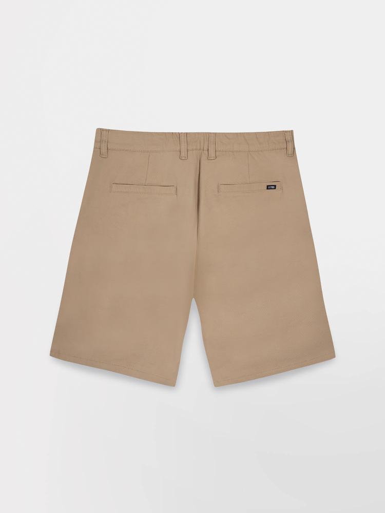 Bermuda - homme - ceinture droite, poches - pavlober beige 4/4