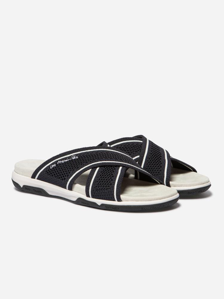 Chaussures - Lifestyle - Femme - Mules basses, talon 30 mm - CARLETI - Bleu 4/5
