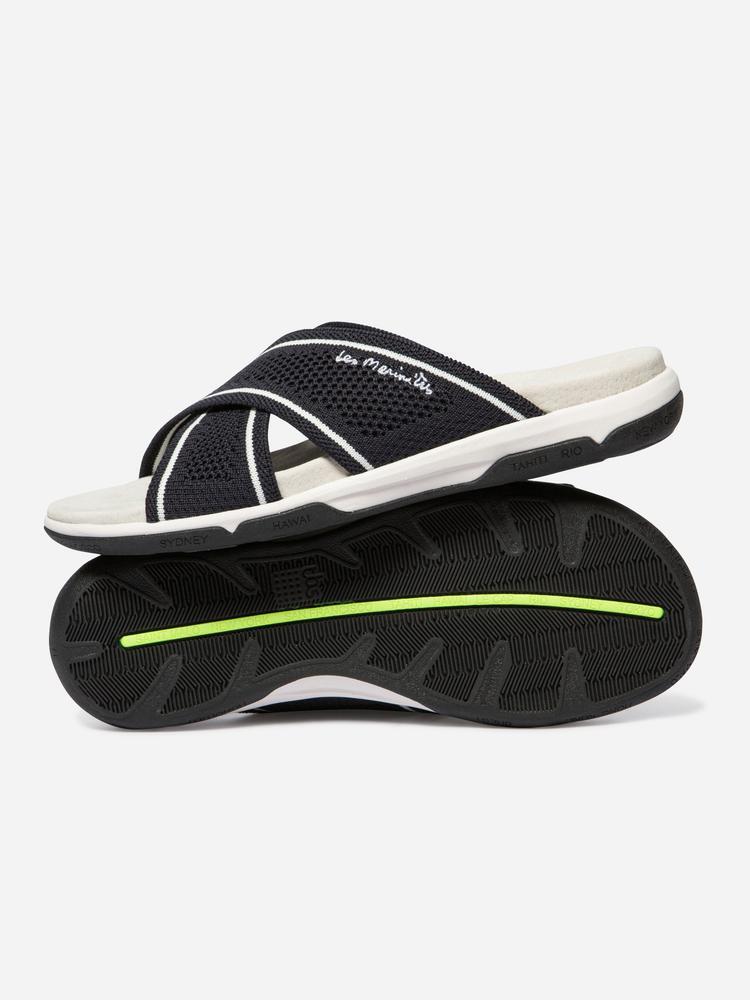 Chaussures - Lifestyle - Femme - Mules basses, talon 30 mm - CARLETI - Bleu 3/5
