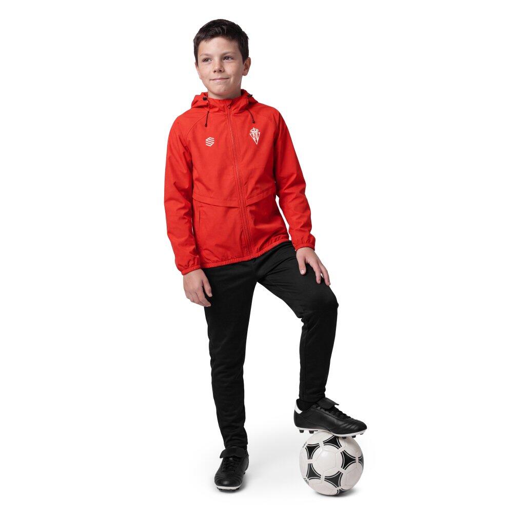 Veste de pluie football enfant Enfants RSG Rain Jacket Player K Rouge 3/7