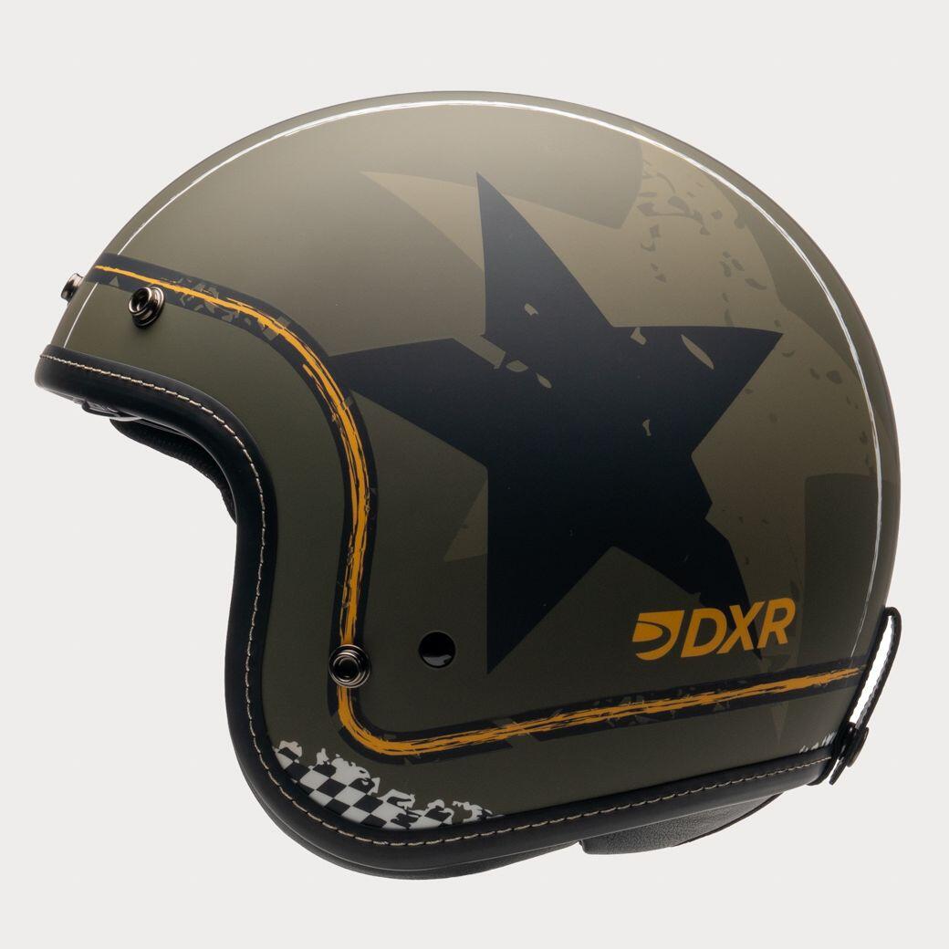Casque vélo / trottinette / scooter ELEMENT MILITARY visière solaire Vert 2/7