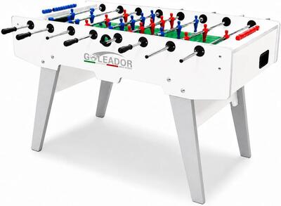 [Calciobalilla Goleador Bianco] Aste Uscenti & Gambe Pieghevoli