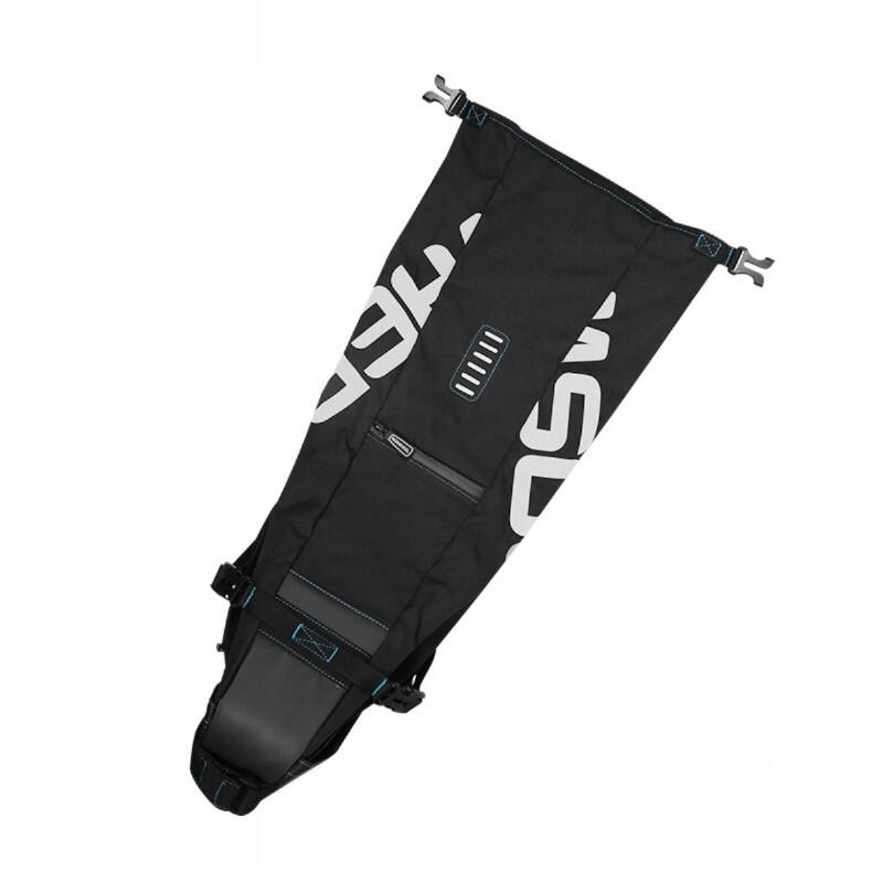 Sakwa rowerowa ROSWHEEL 10L montowana do sztycy pod siodełkiem ROXAR wodoodporna 6/7