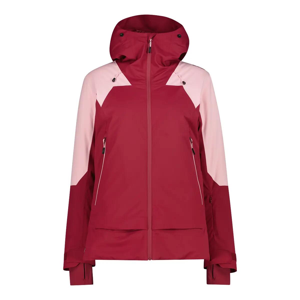 Cmp Casaco De Esqui Feminino Unlimitech Primaloft Vermelho da Decathlon