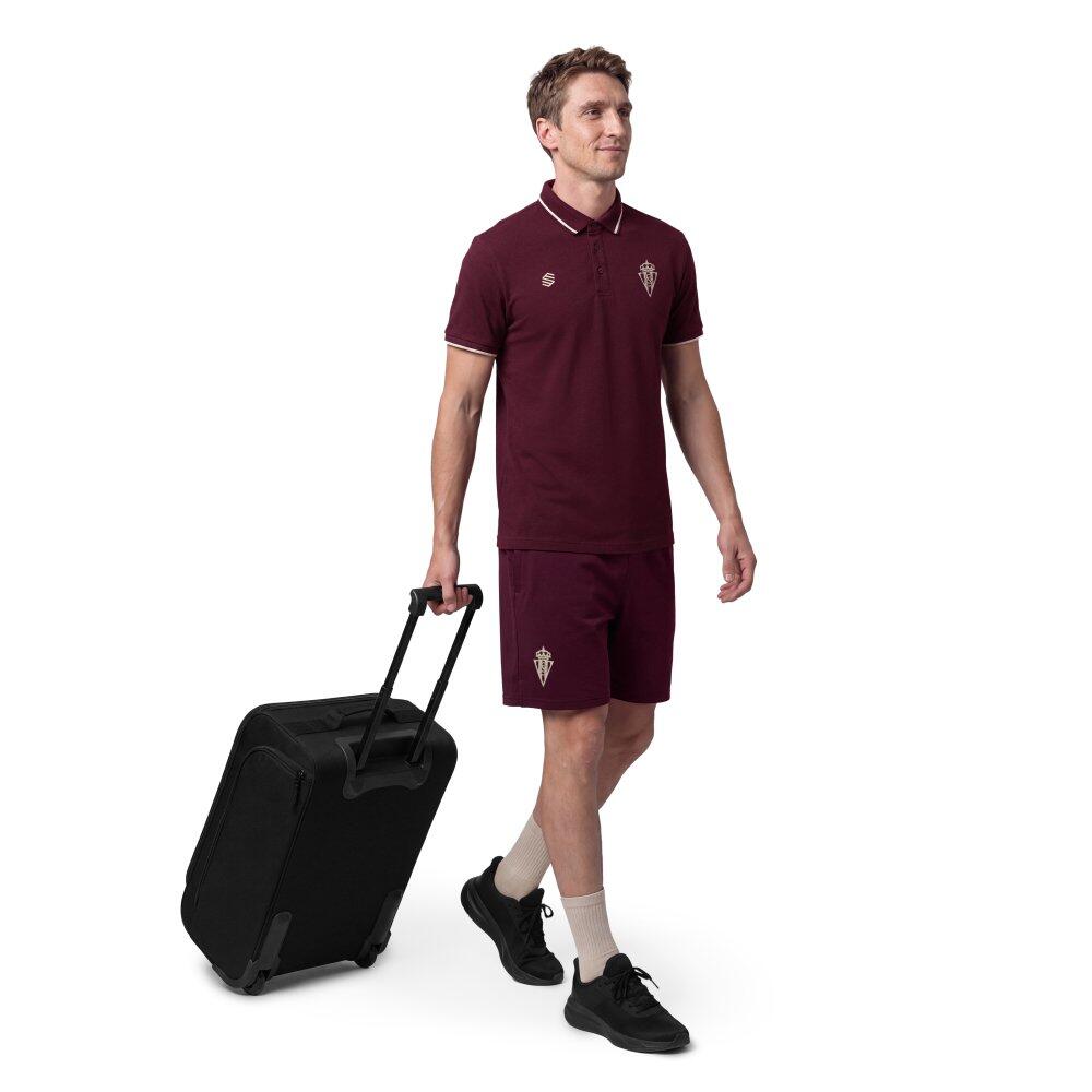Polo lifestyle football homme RSG Travel Polo Coach M Rouge 3/7