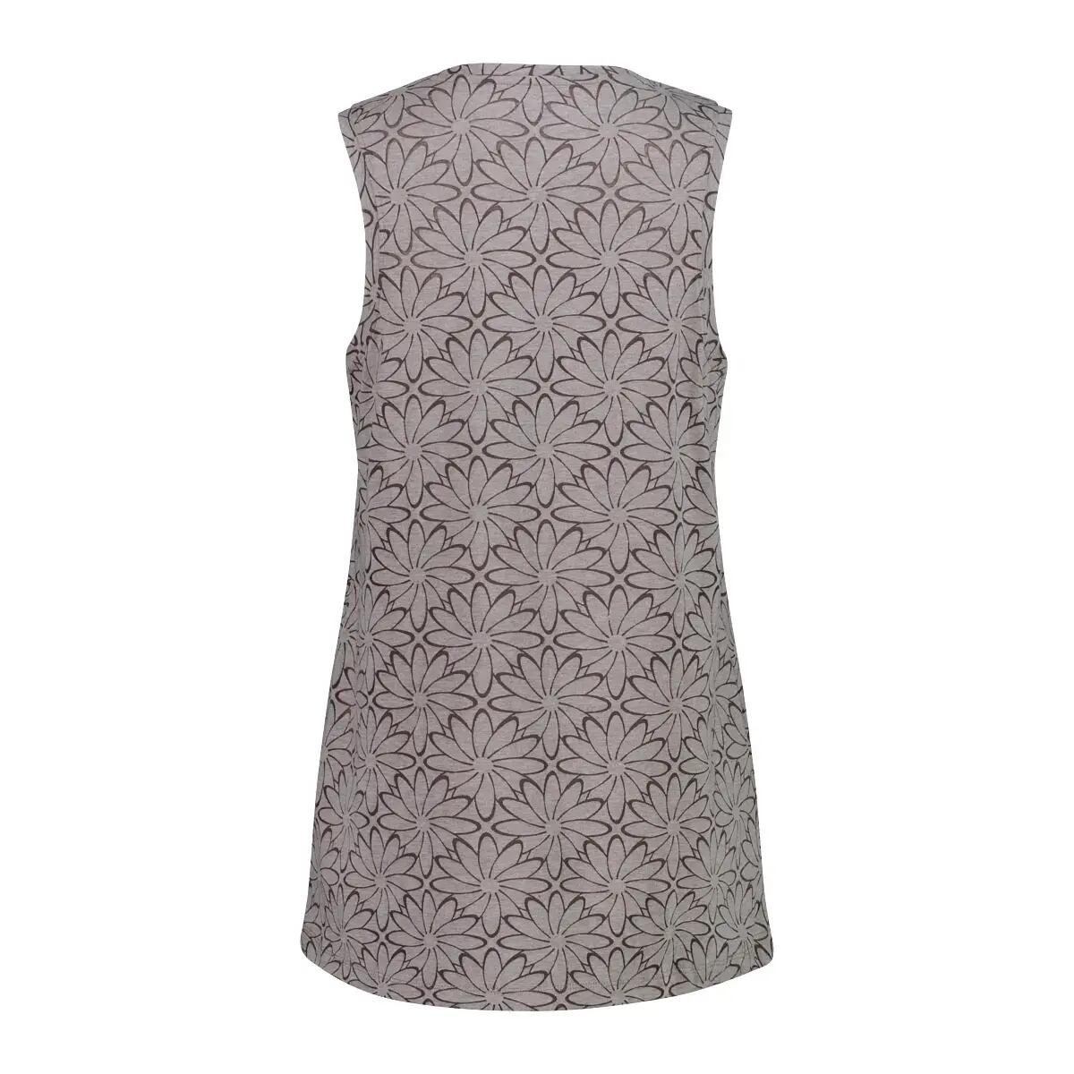 Camiseta sin mangas de jersey desgastado con estampado floral mujer CMP 2/3
