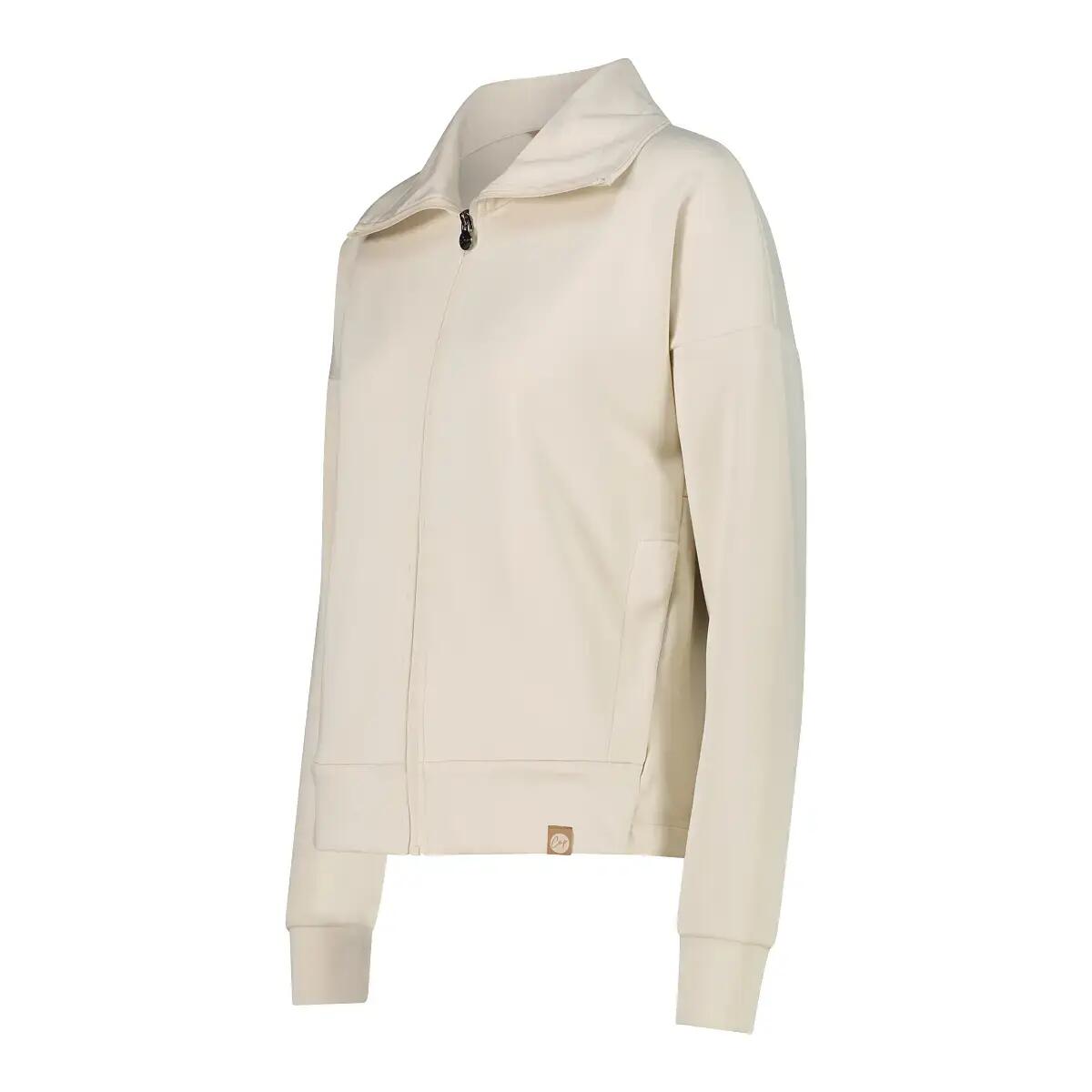 Felpa con zip in modal finitura satinata donna CMP 3/3