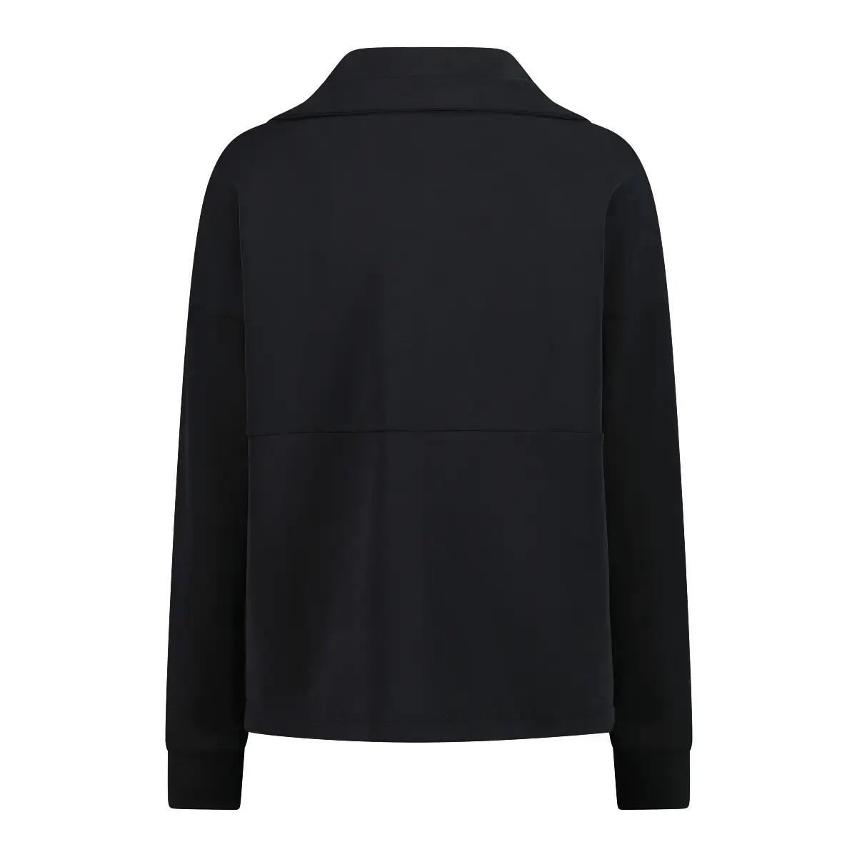 Felpa con zip in modal satinato donna CMP 2/3