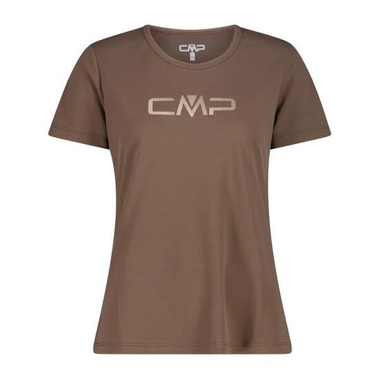 T-shirt à col rond avec logo femme CMP