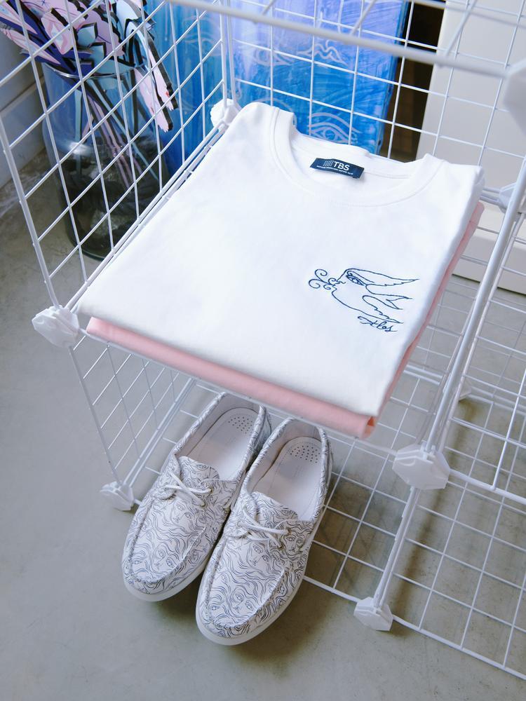 T-shirt - femme - manches courtes - nyanja - blanc/ecru 3/4