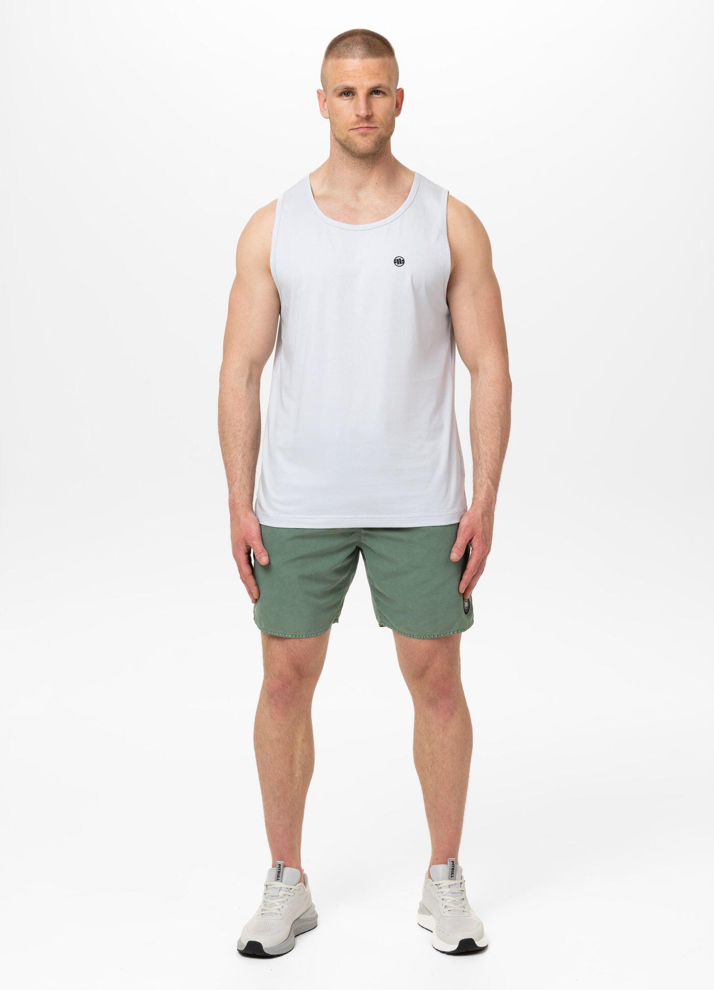 Męski Tank Top PITBULL Lekka Koszulka bez rękawów Ultra Light Coolmax SCOTT 3/8