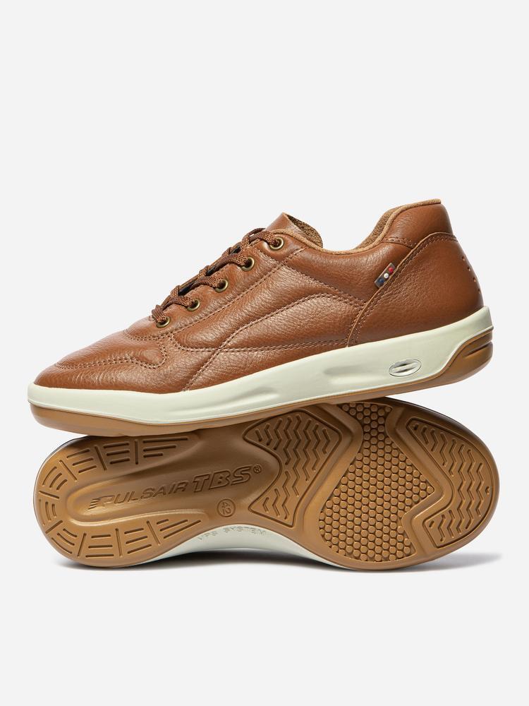Chaussures - Lifestyle - Hommes - Cuir, Lacets, Talon 35 mm - ALBANA - Marron 5/5