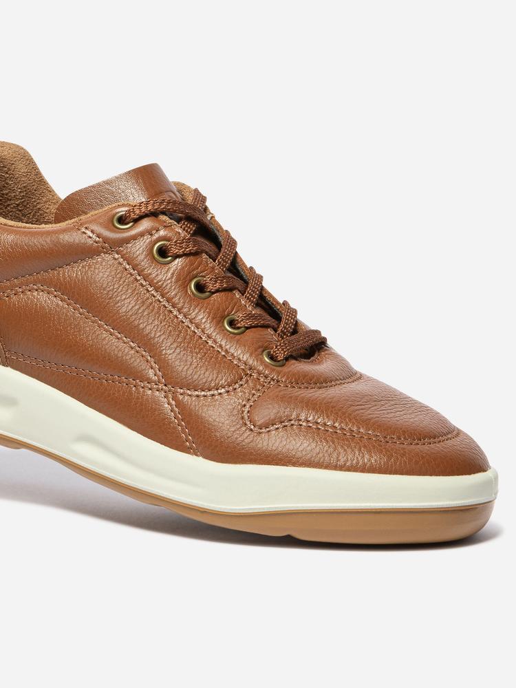 Chaussures - Lifestyle - Hommes - Cuir, Lacets, Talon 35 mm - ALBANA - Marron 3/5