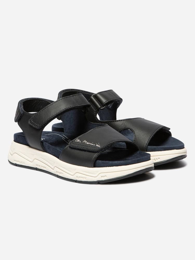 Sandales compensées - Femme - LOUISIE - Bleu 5/5