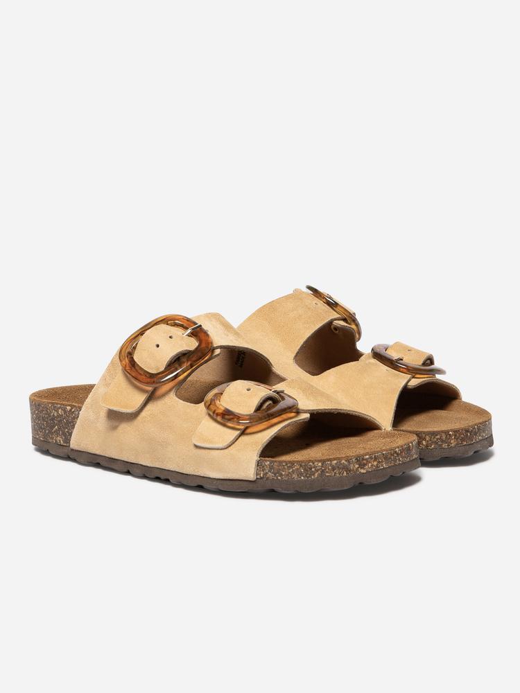 Chaussures - femme - mules bride, talon 20 mm - rayanna - marron 5/5