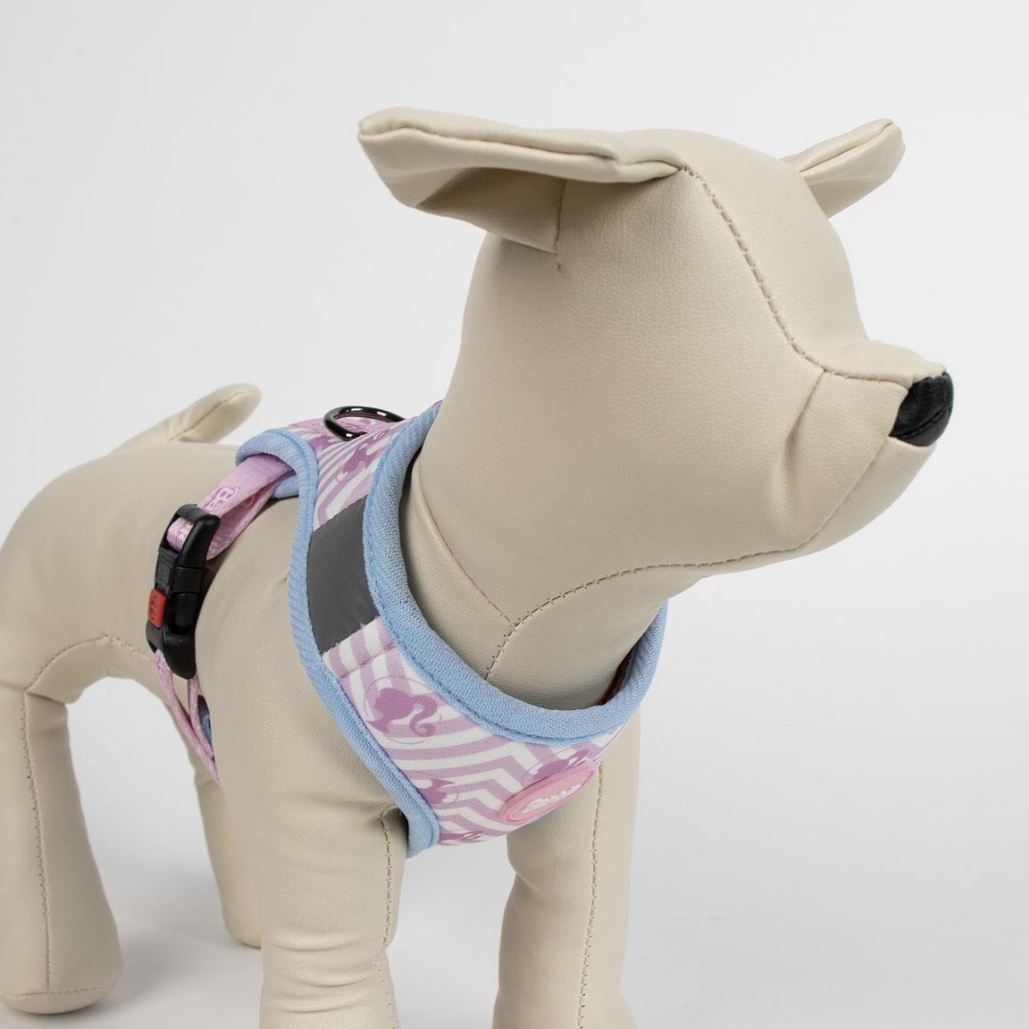 Arnés para Perros Infantil Barbie XXS/XS Rosa con Estampado y Ajustable 3/4