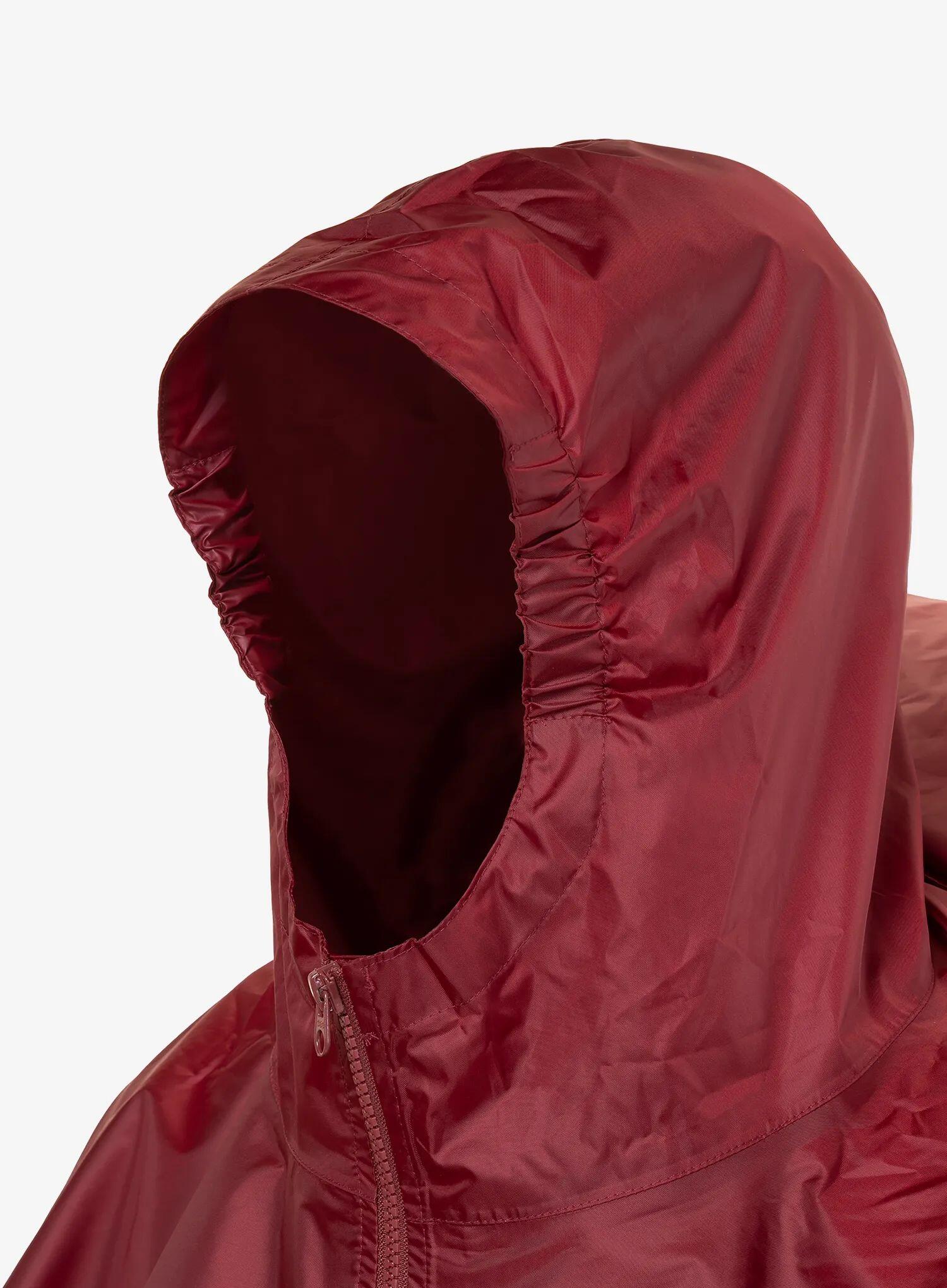 Turystyczna peleryna przeciwdeszczowa Trekmates Deluxe Poncho - sumac 3/5