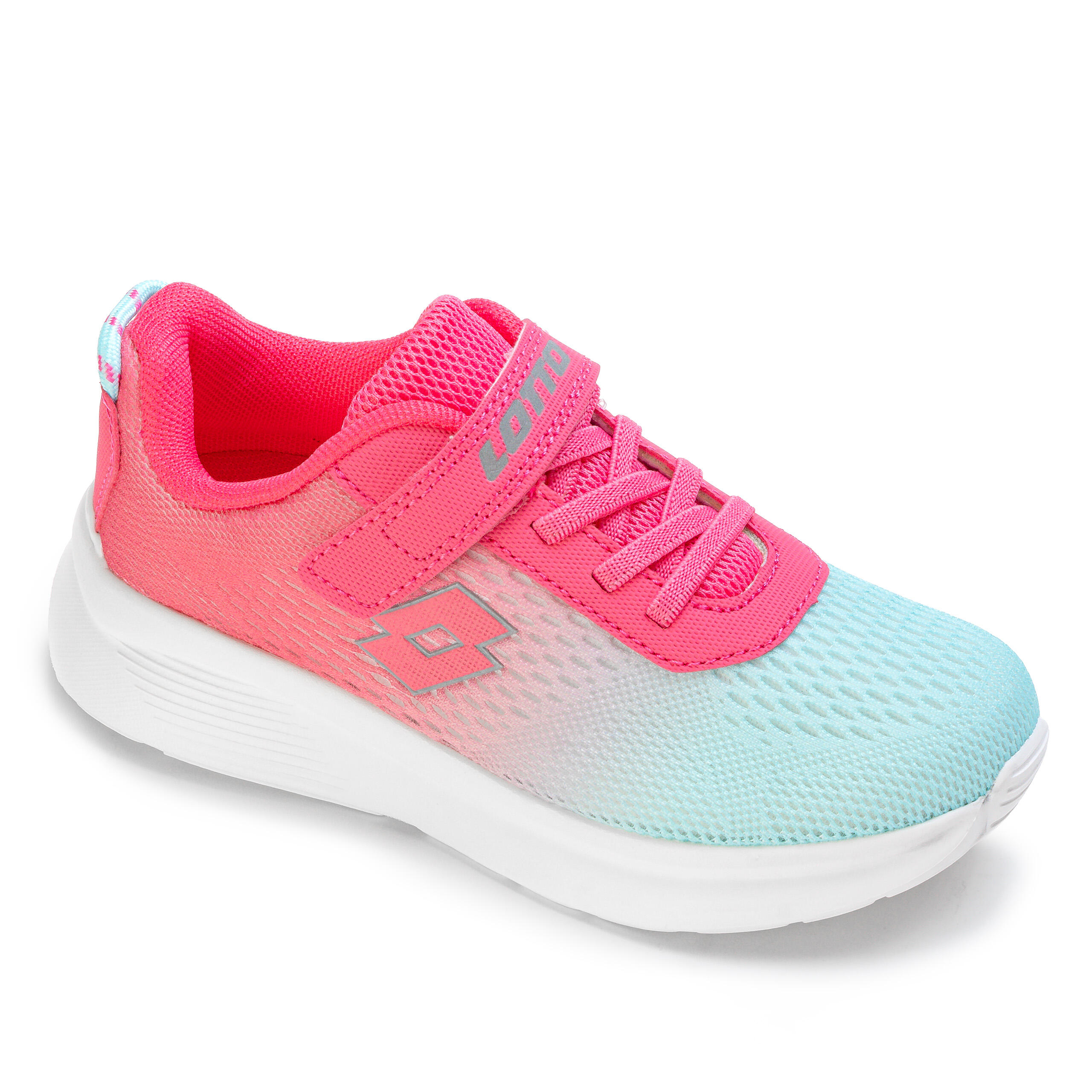 Lotto Relazio K - scarpe sportive per bambini, tessuto, velcro 5/5