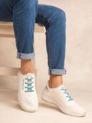 Chaussures - Running - Femme - JAZWAVE - Blanc/Écru