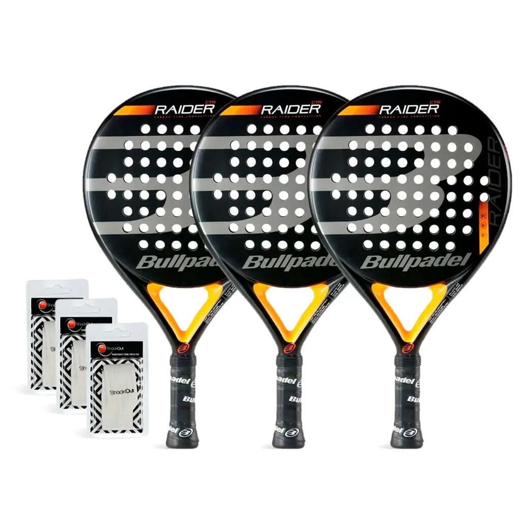 Tripack Bullpadel Raider Ctrl