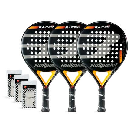 Tripack Bullpadel Raider Ctrl