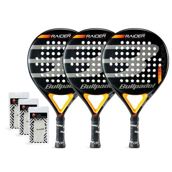 Tripack Bullpadel Raider Ctrl