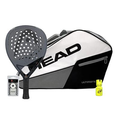 Pack head speed pro paletero core padel ultimate white