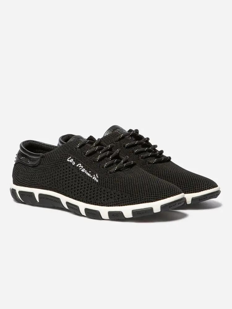 Chaussures Tennis Femme - Lacets cuir/textile - JAZARIA 4/4