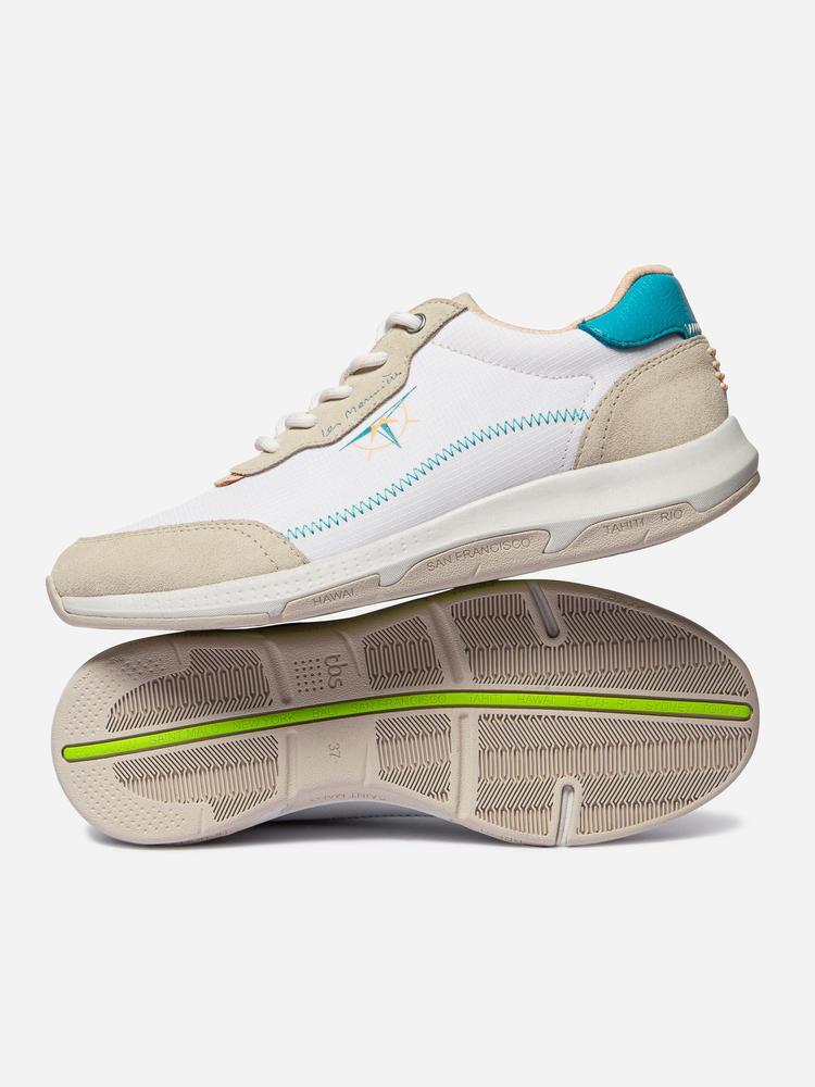 Chaussures running - femme - jazfoil blanc/quartz - talon 30 mm 3/5