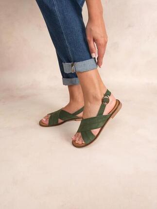 Sandales plates - Lifestyle - Femme - Assiane - bleu marine