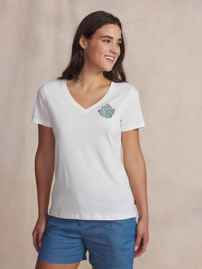 T-shirt manches courtes femme NAMIATEE Arctique
