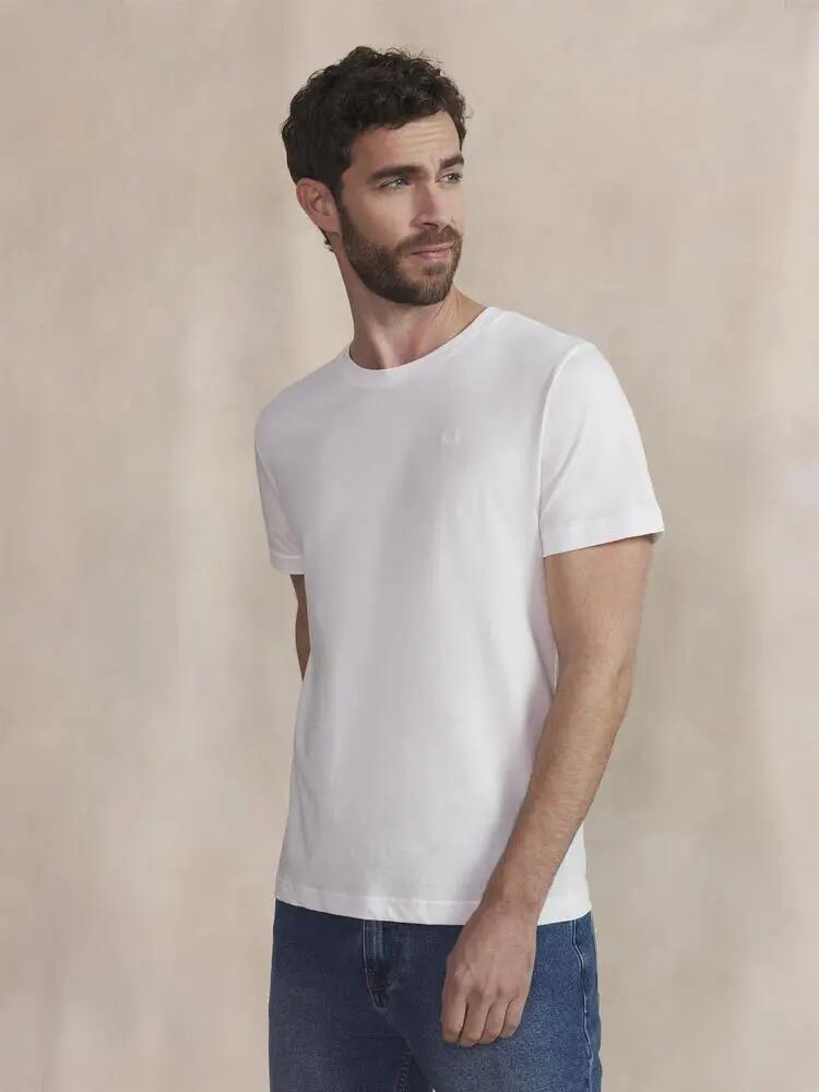 T-shirt Uomo Bianco TBS Pierre 2/4