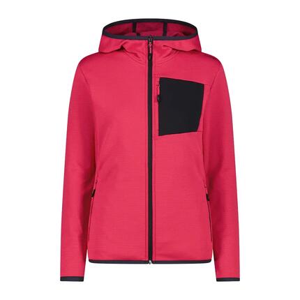 Polaire à capuche zippée femme CMP Grid Tech
